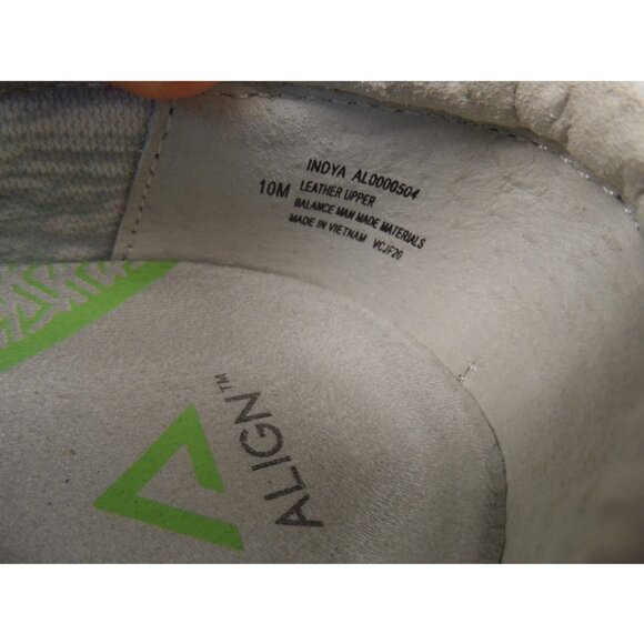 Align By Nurse Mates Indya Slip Resistant Nursing Clog White Leather Size 10M - Picture 8 of 8